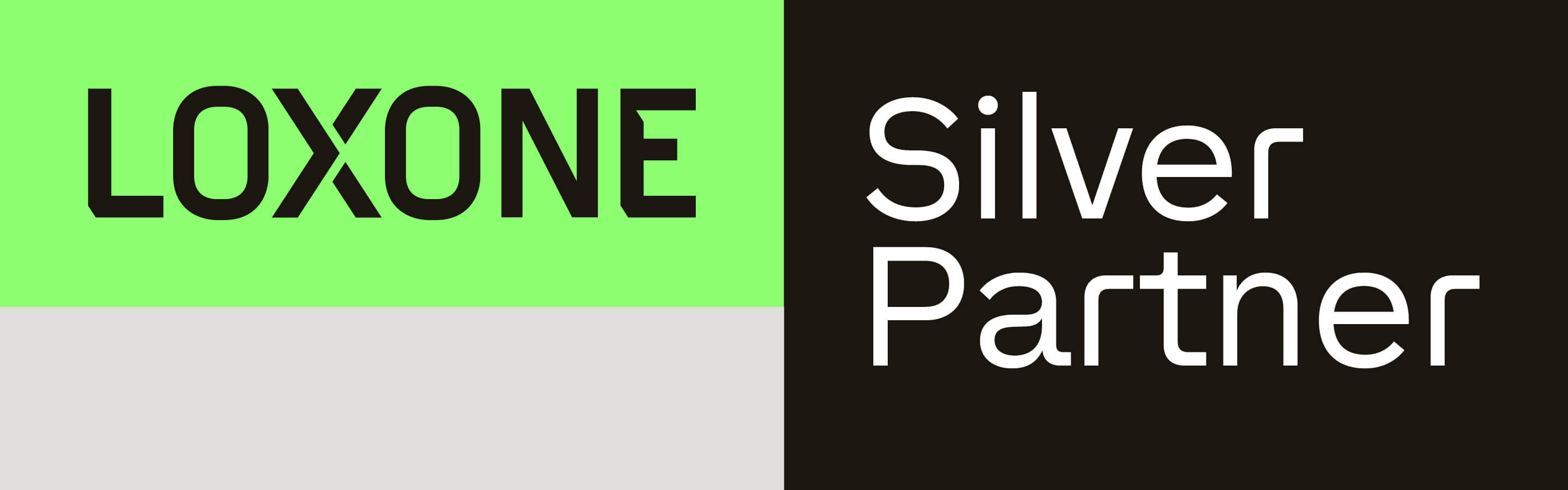 LOXONE Partner Logo Silver 240x75 RZ sRGB